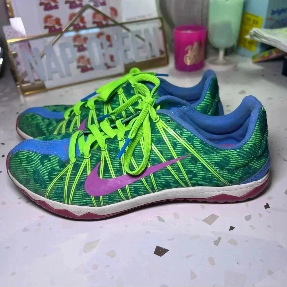 NIKE 605504-364 Lady Rival XC Spikes Shoes Size 6.5 Track Running - Picture 3 of 7